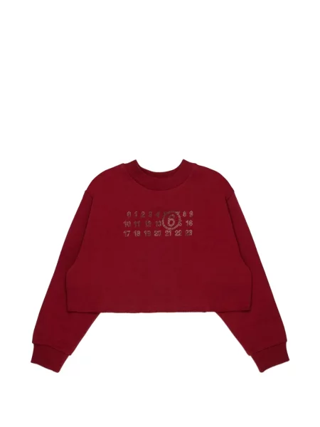 Sweter dziecięcy Mm6 Maison Margiela czerwony