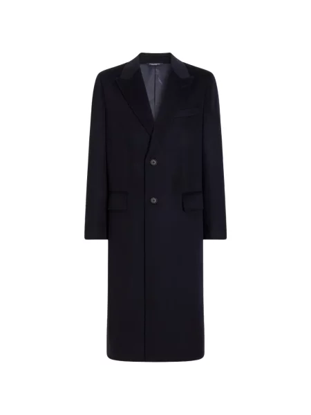 Palton Dolce & Gabbana de lână albastru