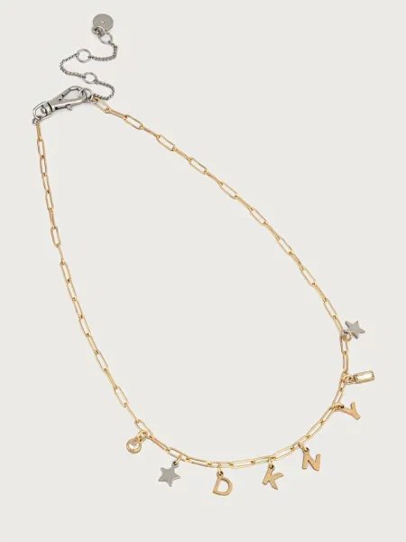 DKNY lănțișor pentru femei din metal