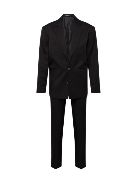 JACK & JONES Costum CARTER' negru