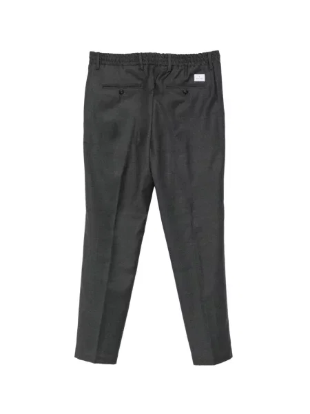 Pantaloni Manuel Ritz de flanelă cu cordon gri