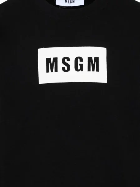 Bluza dziecięca Msgm czarna