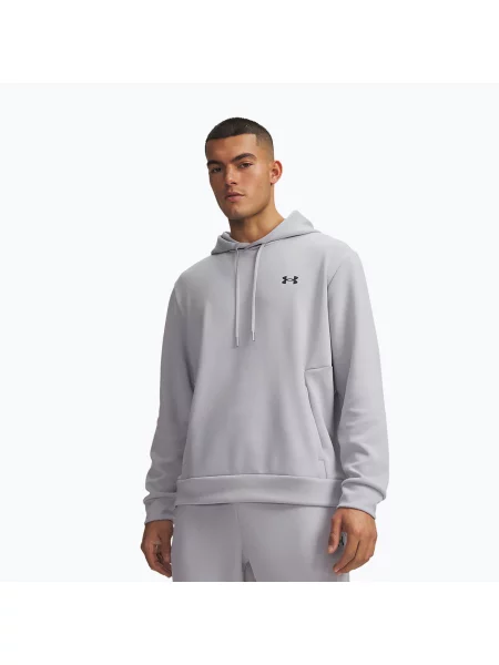 Hanorac cu glugă Under Armour din fleece negru