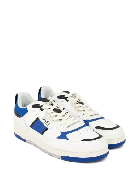 Samt prugasta košulja Polo Ralph Lauren s vezom plava