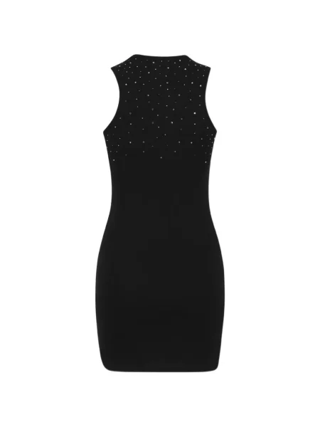 Rochie Off-white de costum cu nervuri alb