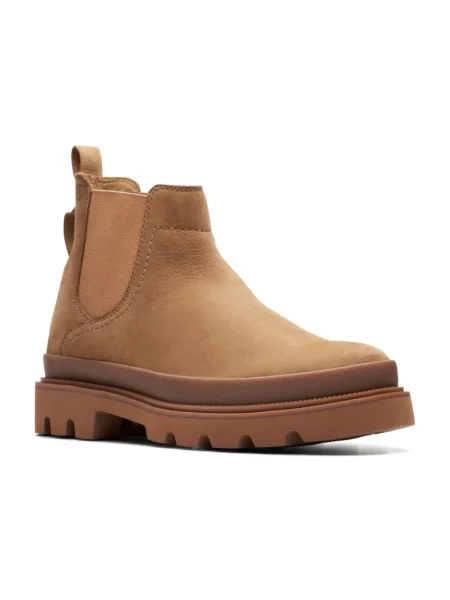 Sztyblety Clarks beżowe