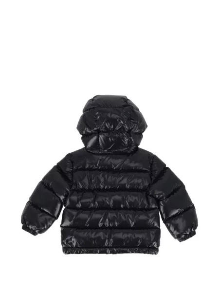 Kurtka dziecięca Moncler Enfant niebieska