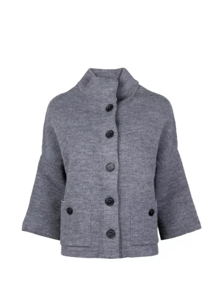 Cardigan Vicario Cinque tricotate gri
