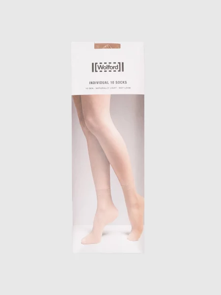 Шкарпетки Individual 10 Den Wolford бежеві