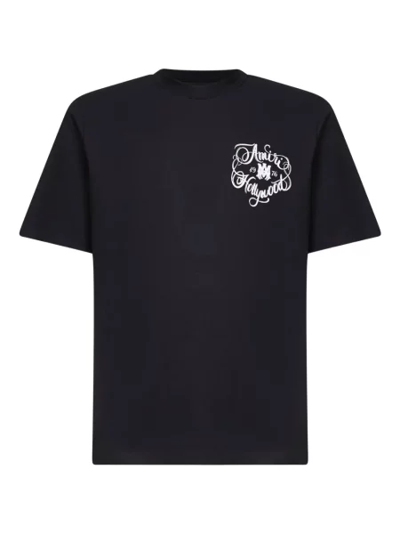 Tricou Amiri cu imagine negru