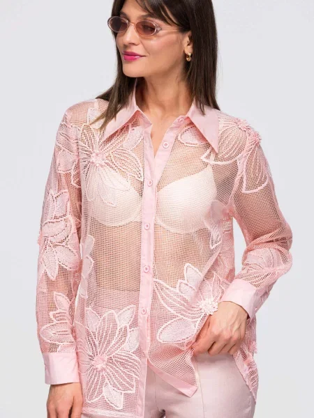 Bluză Edoti cu broderie