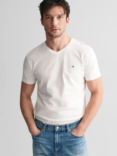 Футболка Gant біла