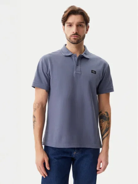 Calvin Klein Jeans Tricou polo albastru