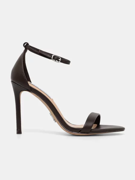 Шкіряні сандалі Steve Madden Tecy коричневий