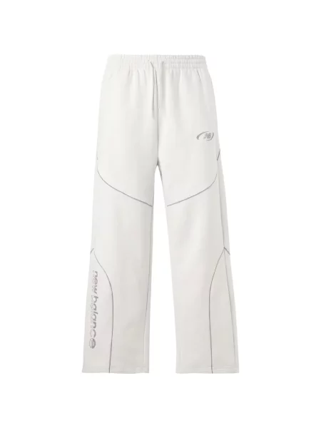 Pantaloni New Balance cu broderie negru