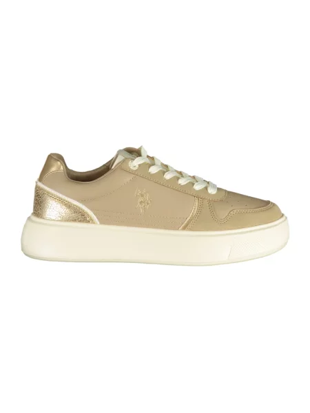 Sneakersy U.s Polo Assn. beżowe