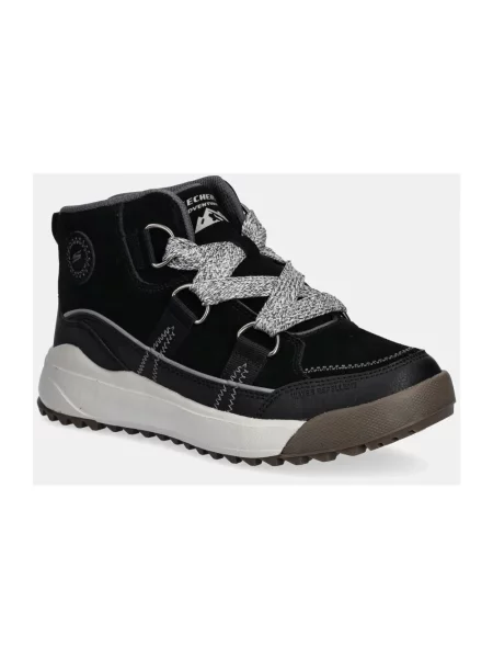 Sneakersy Skechers skórzane czarne