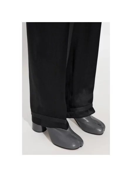 Botki Maison Margiela skórzane szare