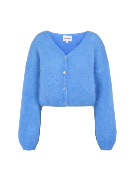Kardigan Americandreams wełniany niebieski