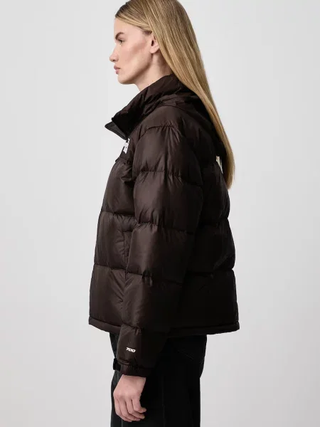 The North Face kurtka puchowa Retro Nuptse brązowa