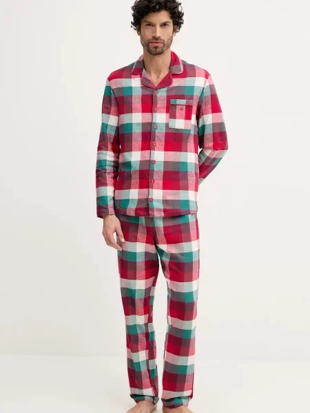 Pyžamo United Colors of Benetton červená