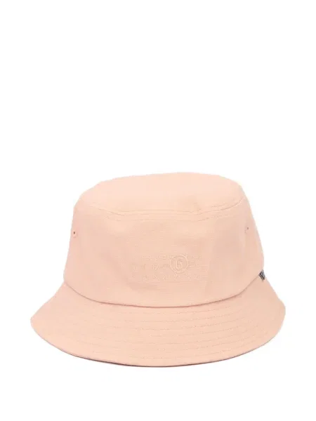 Siuvinėta skrybėlė Mm6 Maison Margiela rožinė