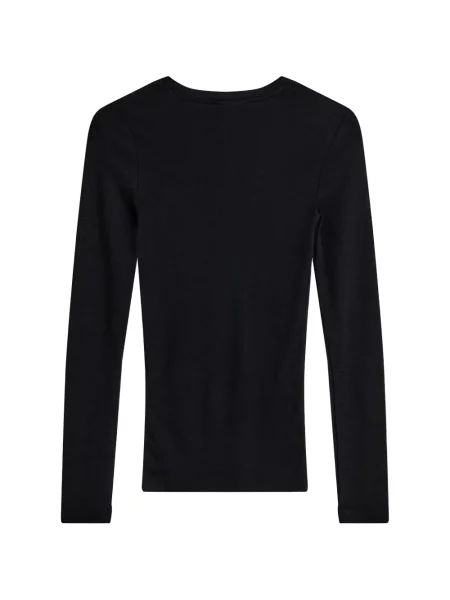 Lung tricou Minimum negru