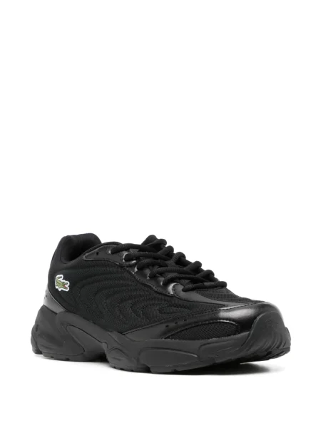 Sneakerși Lacoste din piele negru
