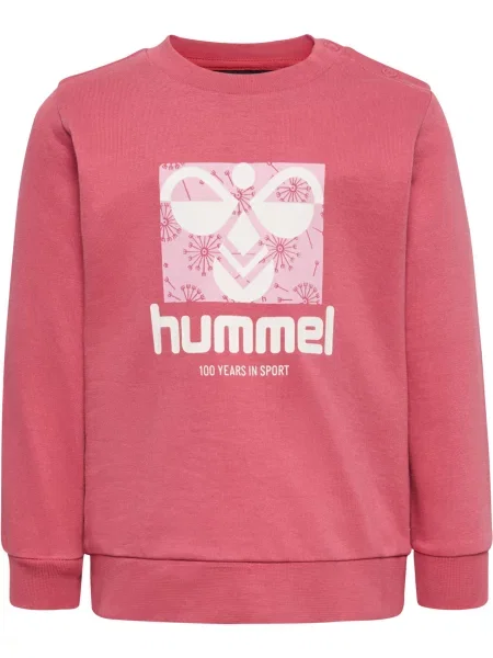 Bluza dla dziewczynki Hummel Lime różowa