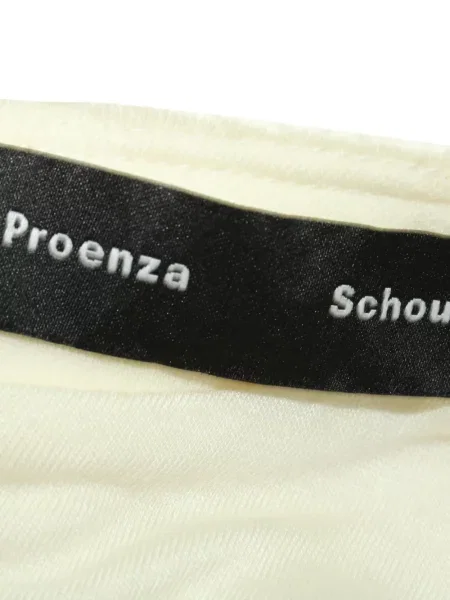 Костюм макси рокля Proenza Schouler бяло