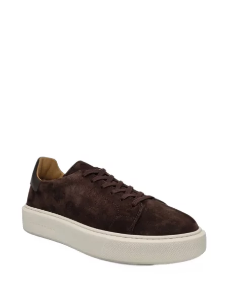 Sneakerși Henderson Baracco din piele de căprioară maro