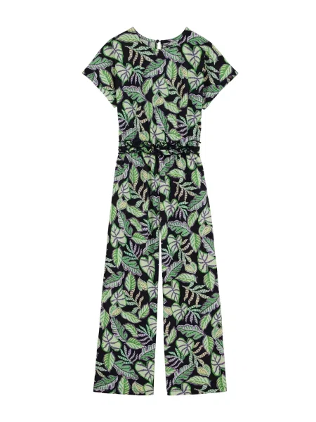 WE Fashion Salopetă închis / verde / mov deschis albastru