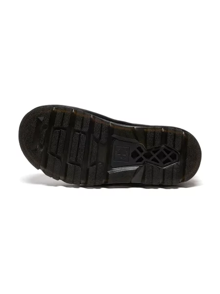 Замшевые мюли Dr. Martens бежевые