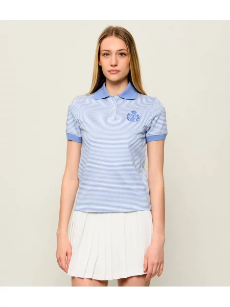 Tricou polo Sporty&rich albastru