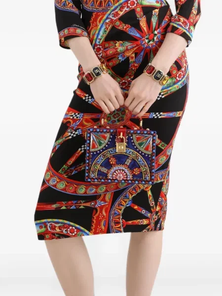 Geantă Dolce & Gabbana albastru