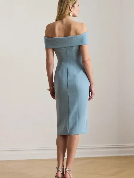 Lauren Ralph Lauren rochie spaniolă albastru