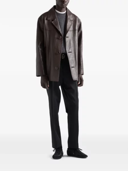 Lung tricou Prada alb