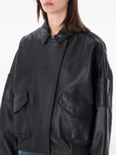 Geanta de piele Sword negru