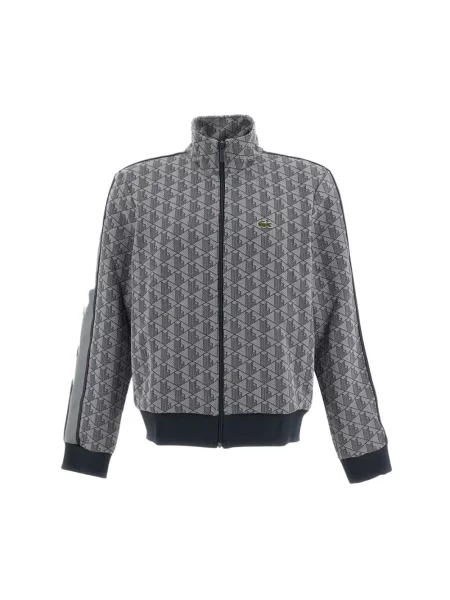 Bluza rozpinana Lacoste szara