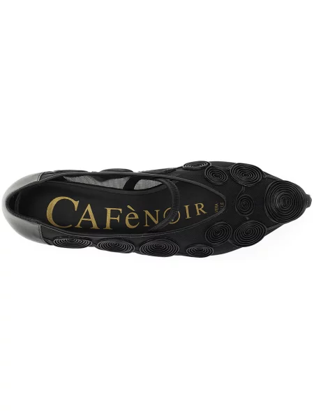 Baleríny Café Noir čierna