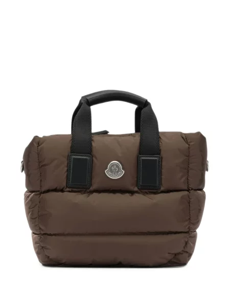 Geantă shopper Moncler maro