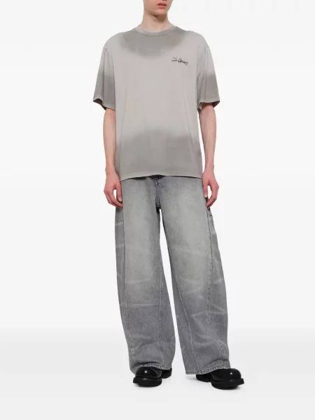 Tricou Feng Chen Wang cu autograf gri