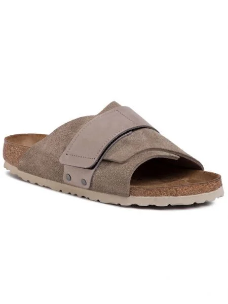Șlapi Birkenstock bej