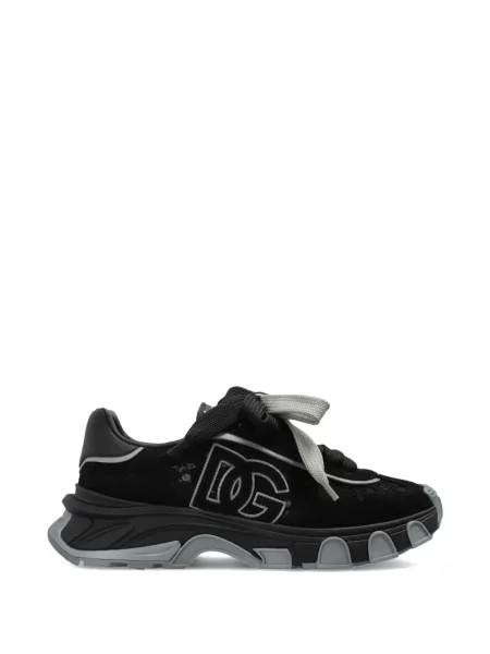 Sneakerși Dolce & Gabbana cu autograf negru