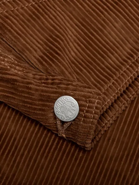 Geacă Needles cu broderie maro