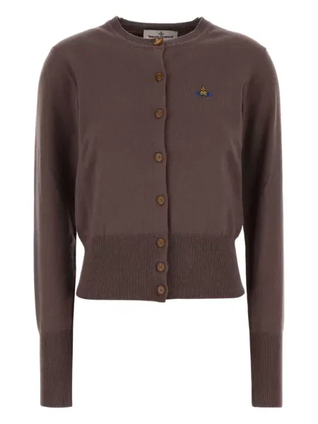 Kardigan Vivienne Westwood brązowy