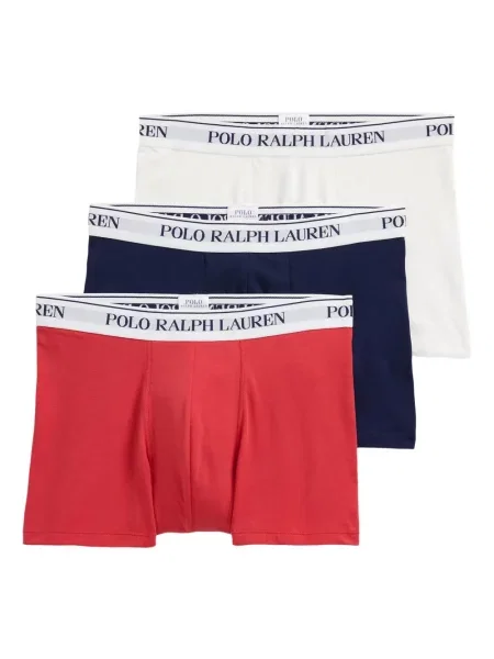 Șosete Polo Ralph Lauren de in cu broderie în carouri roșu