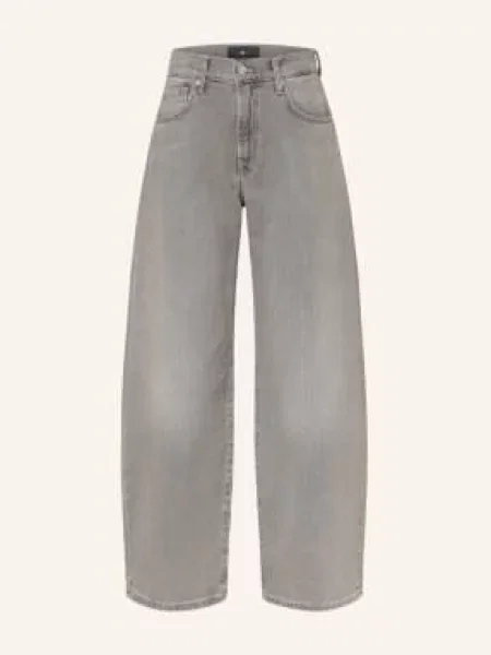 7 For All Mankind Dżinsy Z Rozszerzanymi Nogawkami Bonnie Curvilinear grau