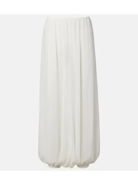 Pantaloni The Frankie Shop alb