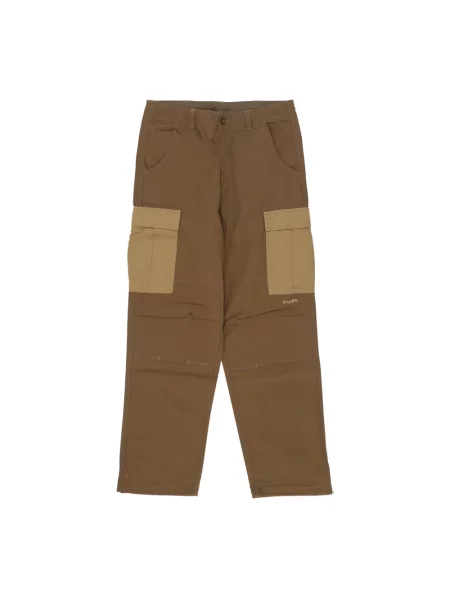 Spodnie cargo Huf brązowe